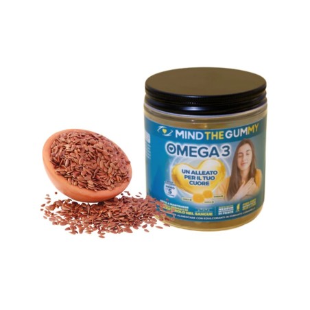 Dante Medical Solutions Mind The Gummy Omega3 60 Pastiglie Gommose Gusto Mix Di Frutta Senza Zucchero