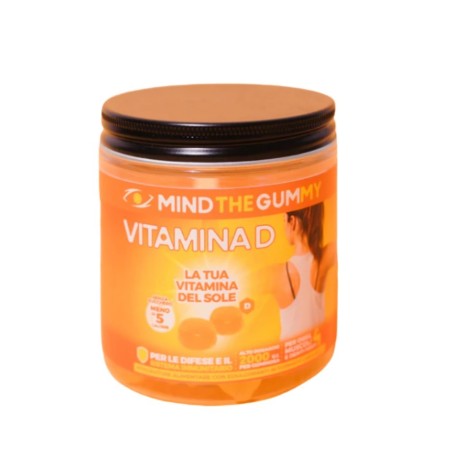 Dante Medical Solutions Mind The Gummy Vitamina D 30 Pastiglie Gommose Gusto Limone Senza Zucchero
