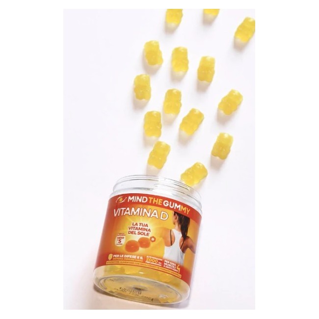 Dante Medical Solutions Mind The Gummy Vitamina D 30 Pastiglie Gommose Gusto Limone Senza Zucchero
