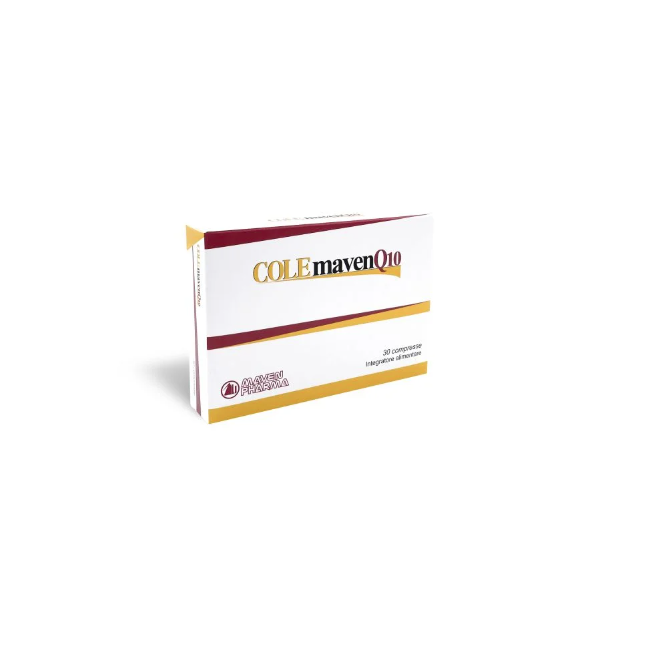 Maven Pharma Colemaven Q10 30 Compresse Maven Pharma Colemaven Q10 30 Compresse