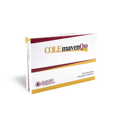 Maven Pharma Colemaven Q10 30 Compresse Maven Pharma Colemaven Q10 30 Compresse