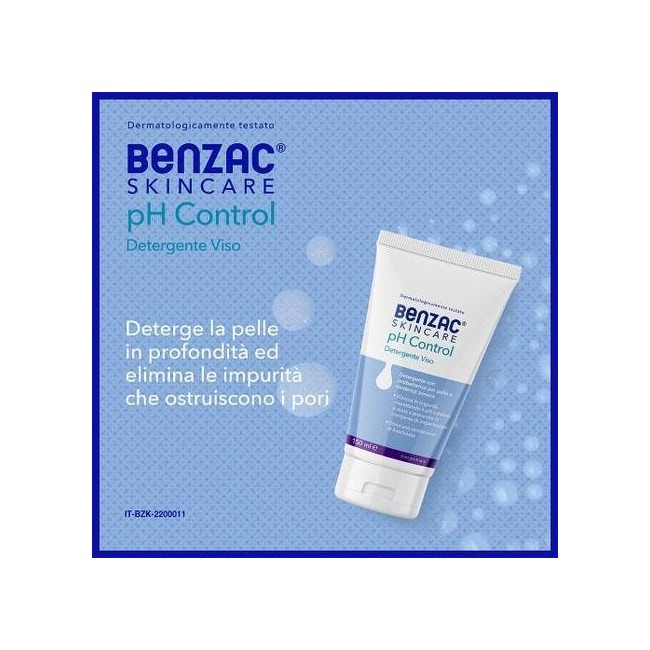 Galderma Benzac Skincare Ph Control Detergente Viso 150 Ml