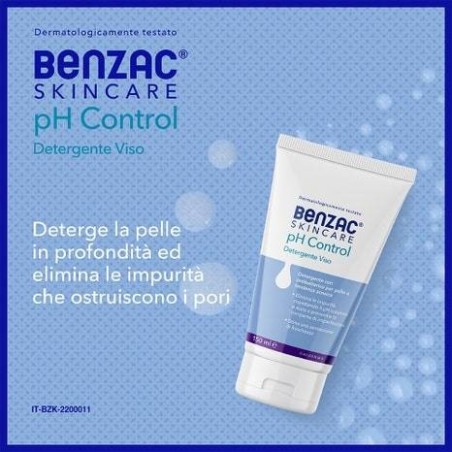 Galderma Benzac Skincare Ph Control Detergente Viso 150 Ml