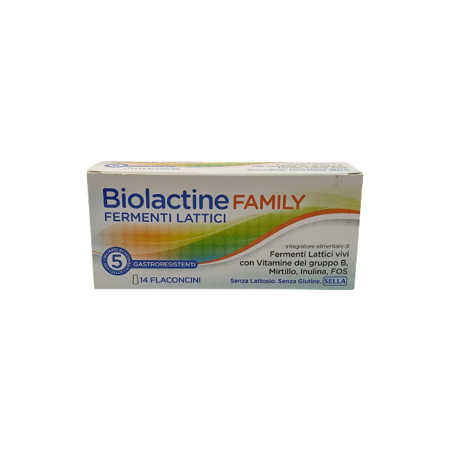 Sella Biolactine Family Forte 10 Miliardi 14 Flaconcini Da 9 Ml