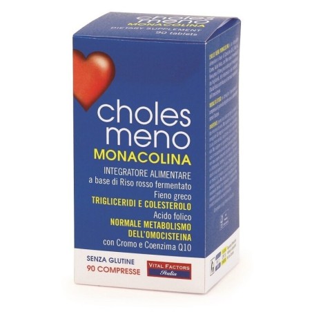 Vital Factors Choles Meno Monacolina 90 Compresse Vital Factors Choles Meno Monacolina 90 Compresse