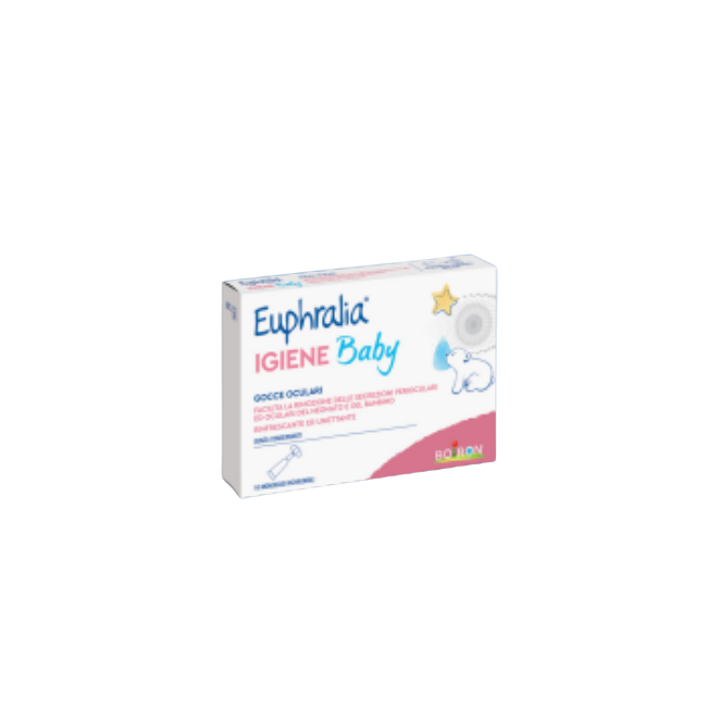 Boiron Gocce Oculari Euphralia Igiene Baby 10 Monodose Richiudibili X 0,5 Ml