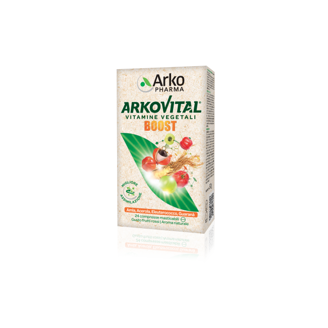 Arkopharma Arkovital Boost 24 Compresse Arkopharma Arkovital Boost 24 Compresse