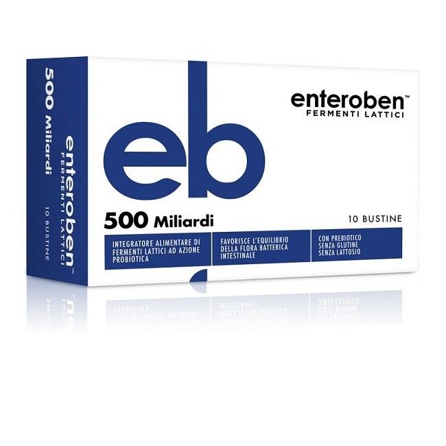 Bioartis Enteroben 500mld 10 Stick Pack