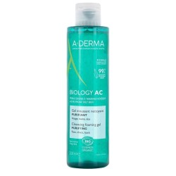 A-derma Aderma Biology Ac Gel Detergente Schiumogeno Purificante 200 Ml