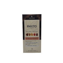 Phyto Color Kit 6 Biondo Scuro Latte Rivelatore 50 Ml + Crema Colorante 50 Ml + Maschera Protettiva Colore 12 Ml + Guanti Phyto Color Kit 6 Biondo Scuro Latte Rivelatore 50 Ml + Crema Colorante 50 Ml + Maschera Protettiva Colore 12 Ml + Guanti