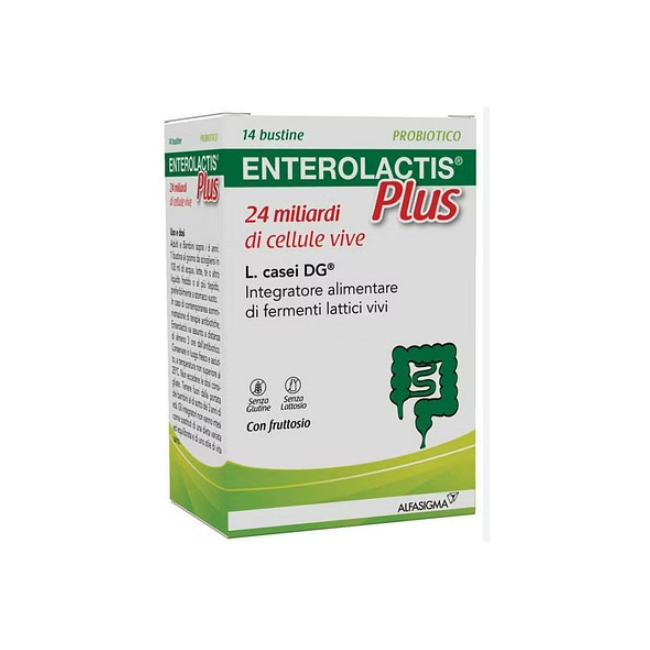 Alfasigma Enterolactis Plus 14 Bustine
