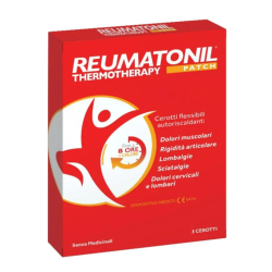 Named Cerotto Flessibile Autoriscaldante Reumatonil Thermotherapy Patch 3 Pezzi