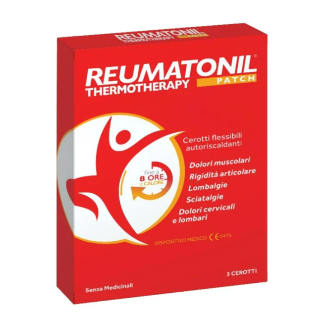 Named Cerotto Flessibile Autoriscaldante Reumatonil Thermotherapy Patch 3 Pezzi
