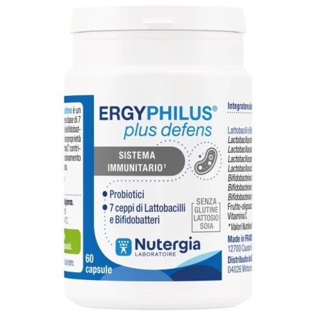 Laboratoire Nutergia Ergyphilus Plus Defens 60 Capsule