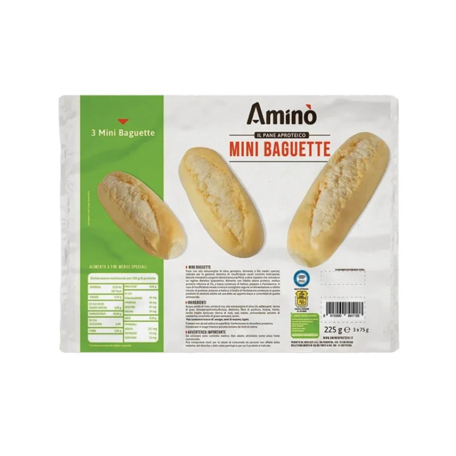 Nove Alpi Amino' Mini Baguette 3 Pezzi Da 50 G