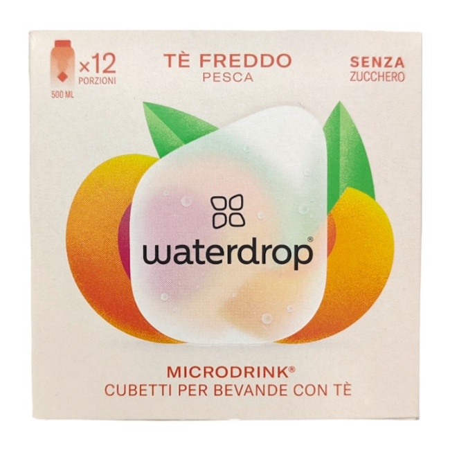 Waterdrop Microdrink Gmbh Waterdrop Ice Tea Pesca 12 Cubetti