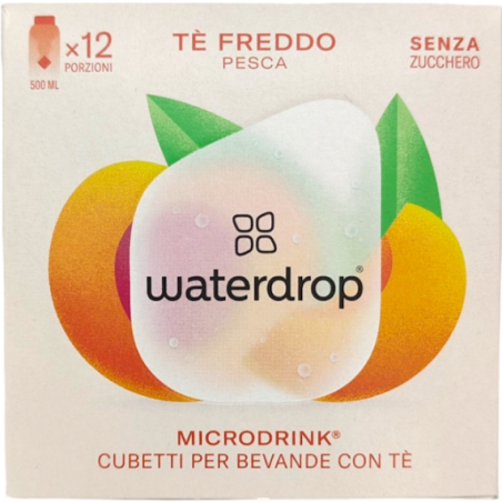 Waterdrop Microdrink Gmbh Waterdrop Ice Tea Pesca 12 Cubetti