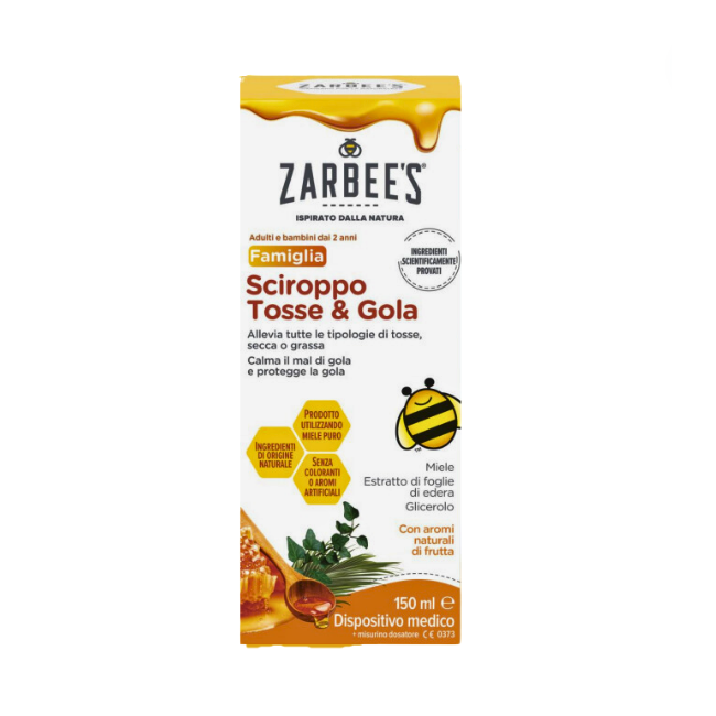 Zarbee's Tosse Gola Sciroppo 150 Ml