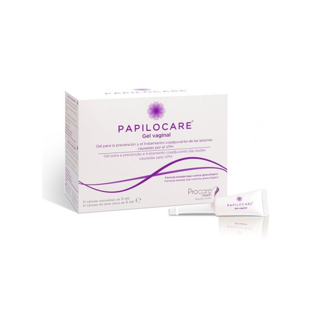 Procare Health Papilocare Gel Vaginale 21 Cannule Monodose X 5 Ml