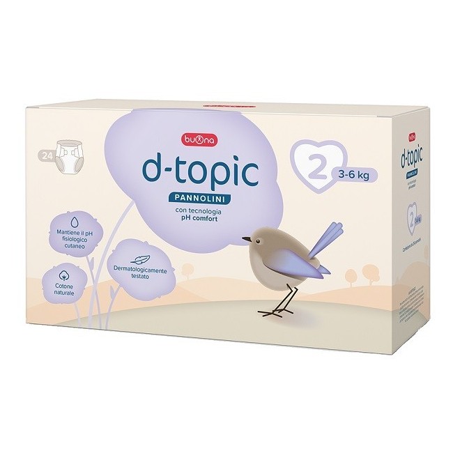 Buona D-topic Pannolini Taglia 2 24 Pezzi