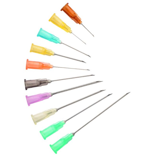 Terumo Ago Ipodermico Sterile Monouso Agani Cannula In Acciaio Inox Sottile Gauge 19 Lunghezza 38 Mm Angolatura Taglio Regolare 