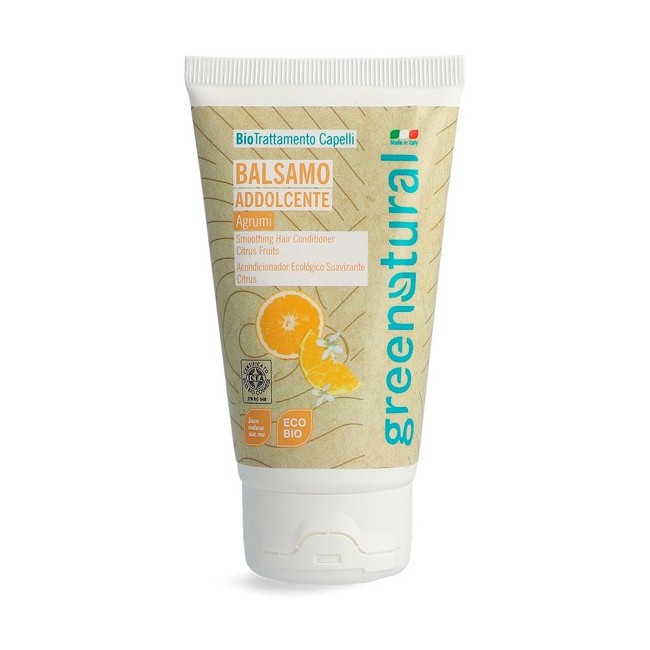 Green Project Greenatural Biotrattamento Capelli Balsamo Addolcente Agli Agrumi 75 Ml