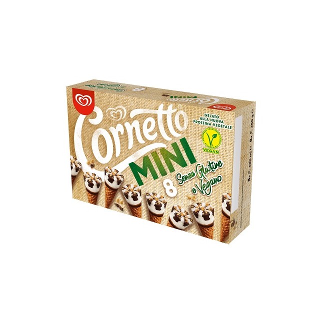 Unilever Italia Mkt Oper. Algida New Cornetto Mini 8 Pezzi Da 40 G Senza Glutine Vegano