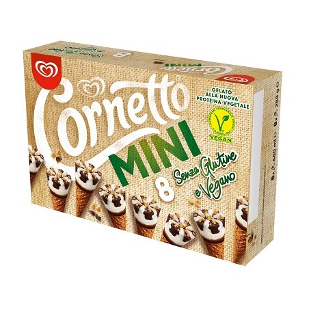 Unilever Italia Mkt Oper. Algida New Cornetto Mini 8 Pezzi Da 40 G Senza Glutine Vegano