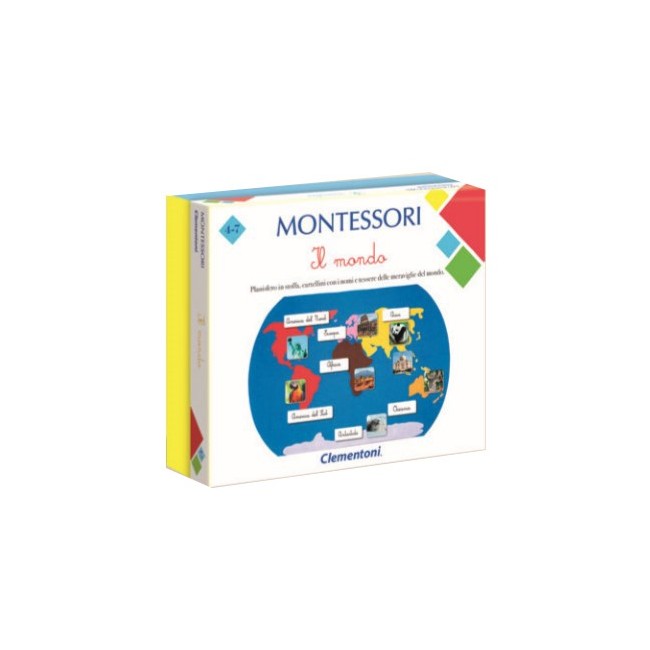 Clementoni Montessori Il Mondo Clementoni Montessori Il Mondo