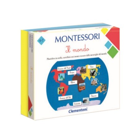 Clementoni Montessori Il Mondo Clementoni Montessori Il Mondo