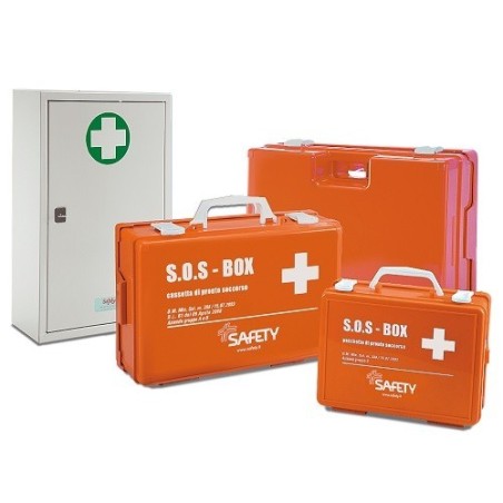 Safety Cassetta Pronto Soccorso Plastica Vuota Tipo C Safety Cassetta Pronto Soccorso Plastica Vuota Tipo C
