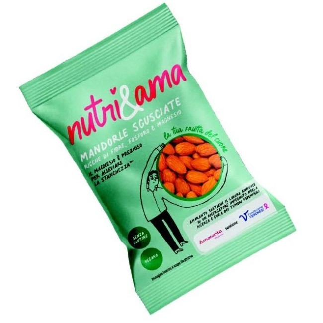 Amaranto Distribuzione Nutri&ama Mandorle 25 G