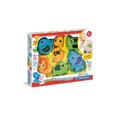 Clementoni 14975 Animali Tocca Impara Clementoni 14975 Animali Tocca Impara