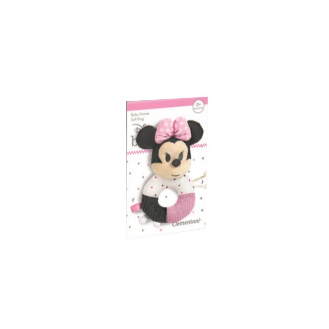 Clementoni 17338 Baby Minnie Morbido Anello Sonaglino Clementoni 17338 Baby Minnie Morbido Anello Sonaglino