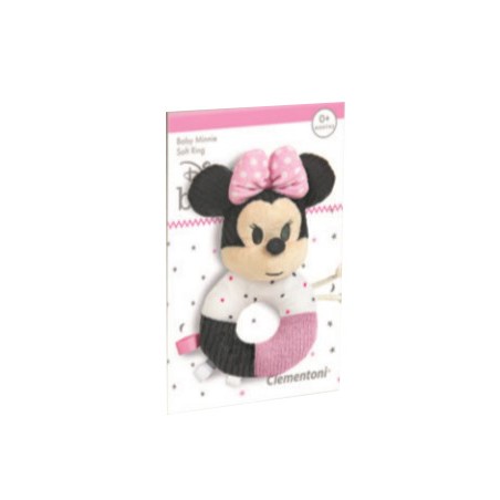 Clementoni 17338 Baby Minnie Morbido Anello Sonaglino Clementoni 17338 Baby Minnie Morbido Anello Sonaglino
