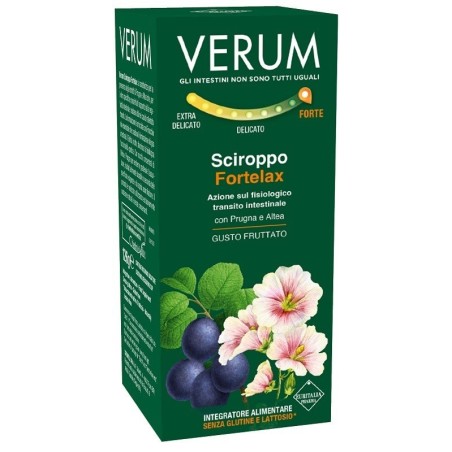 Coswell Verum Fortelax Sciroppo Fruttato 126 G New Coswell Verum Fortelax Sciroppo Fruttato 126 G New