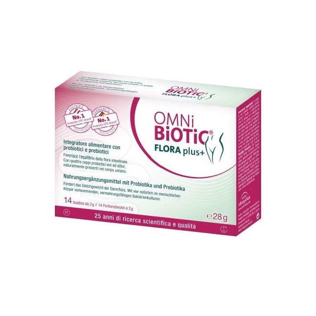 Institut Allergosan Omni Biotic Flora Plus+ 14 Bustine Da 2 G Institut Allergosan Omni Biotic Flora Plus+ 14 Bustine Da 2 G