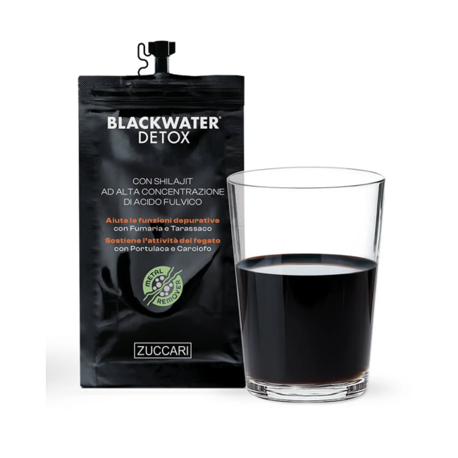 Zuccari Black Water Detox 10 Buste Da 20 Ml Zuccari Black Water Detox 10 Buste Da 20 Ml