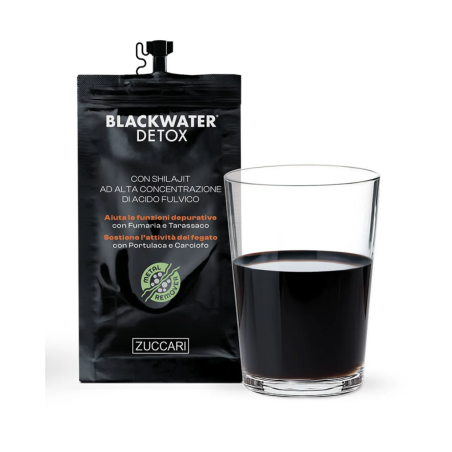 Zuccari Black Water Detox 10 Buste Da 20 Ml Zuccari Black Water Detox 10 Buste Da 20 Ml