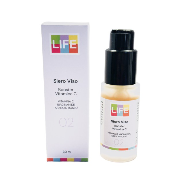 Farmacia Life Dr. Ssa P. Mas Life Siero Viso Booster Vitamina C 30 Ml Farmacia Life Dr. Ssa P. Mas Life Siero Viso Booster Vitamina C 30 Ml