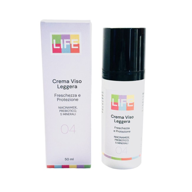 Farmacia Life Dr. Ssa P. Mas Life Crema Viso Leggera Freschezza E Protezione 50 Ml