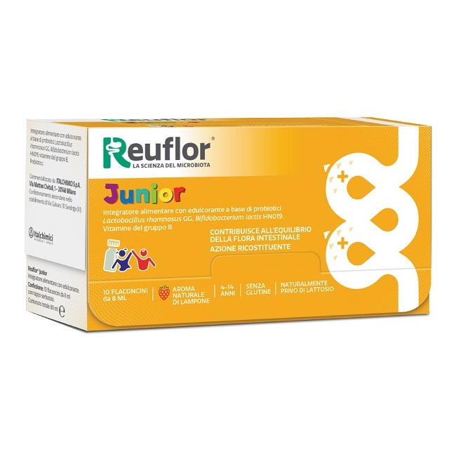 Recordati Reuflor Junior 10 Flaconcini 8 Ml Recordati Reuflor Junior 10 Flaconcini 8 Ml