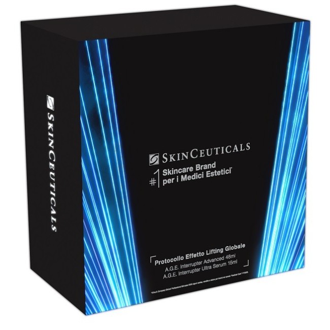 AGE INTERRUPTER ADVANCE COFANETTO XMAS 25 1 COR AGE INTERRUPTER ADVANCE 48 ML + 1 AGE FLAVOR PROXYLANE SERUM 15 ML OMAGGIO