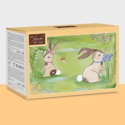 Artsana Fiocchi Di Riso Cofanetto Relax Latte Detergente 140 Ml + Crema Viso 30 Ml Protettiva + Acqua Non Acqua Salviette Deterg