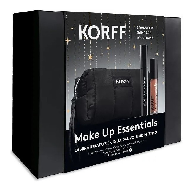 COFANETTO MAKE UP ESSENTIALS ICONIC VOLUME MASCARA + COMFORTLIP GLOSS 01
