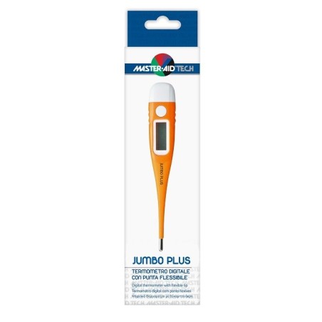 Pietrasanta Pharma Termometro Digitale Con Punta Flessibile Master-aid Tech Jumbo+