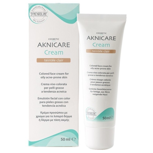 General Topics Aknicare Cream Teintee Clair 50 Ml