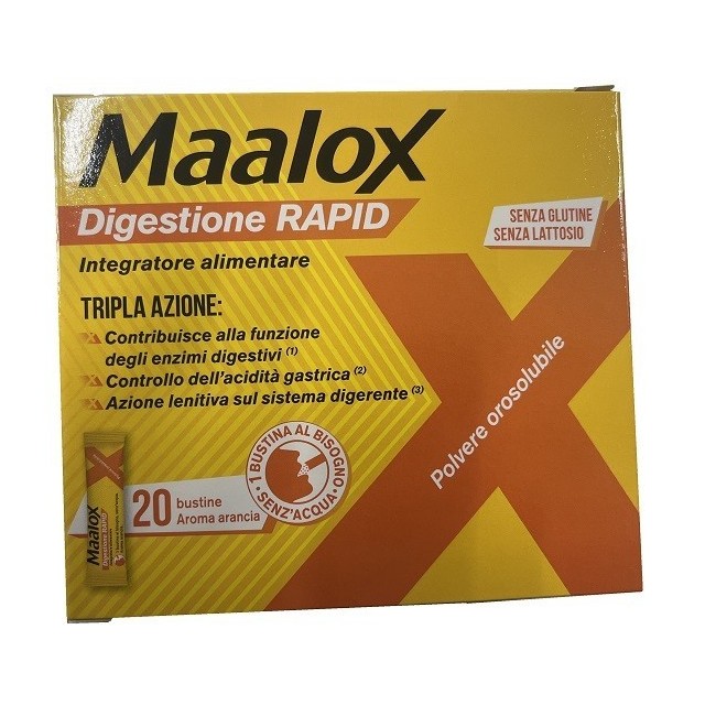 Opella Healthcare Maalox Digestione Rapid 20 Bustine Da 2 G