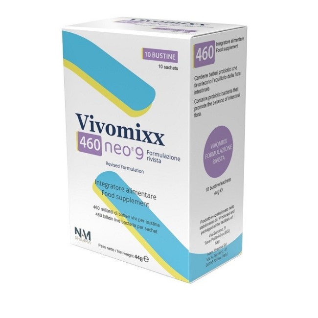 Mendes S. A. Vivomixx 460 Neo 9 10 Bustine Mendes S. A. Vivomixx 460 Neo 9 10 Bustine