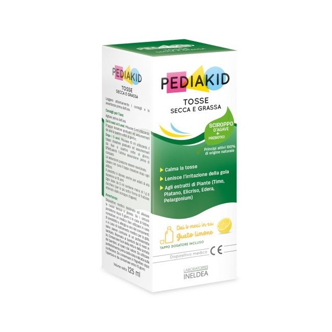 Uriach Pediakid Tosse Secca E Grassa Sciroppo 125 Ml